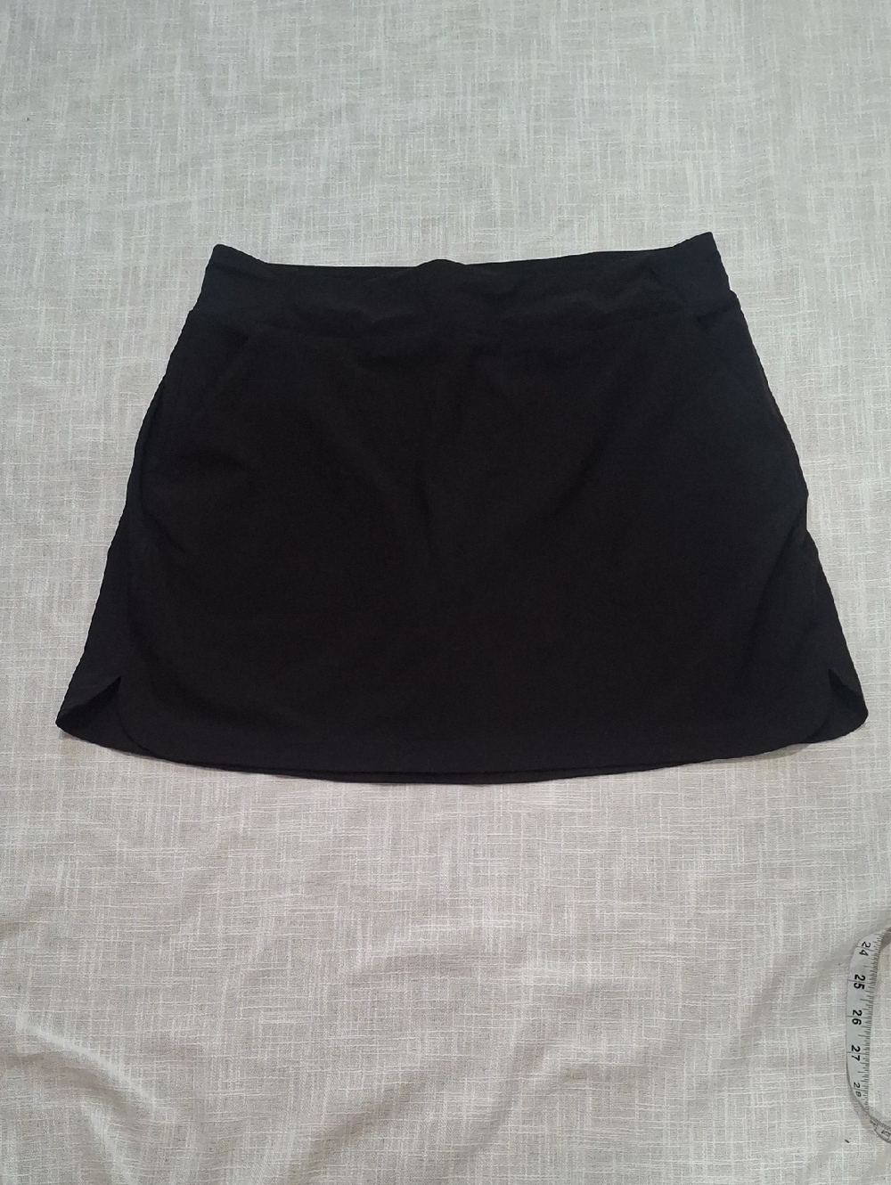 Walter Hagen Black Athletic Mini Skirt Size L